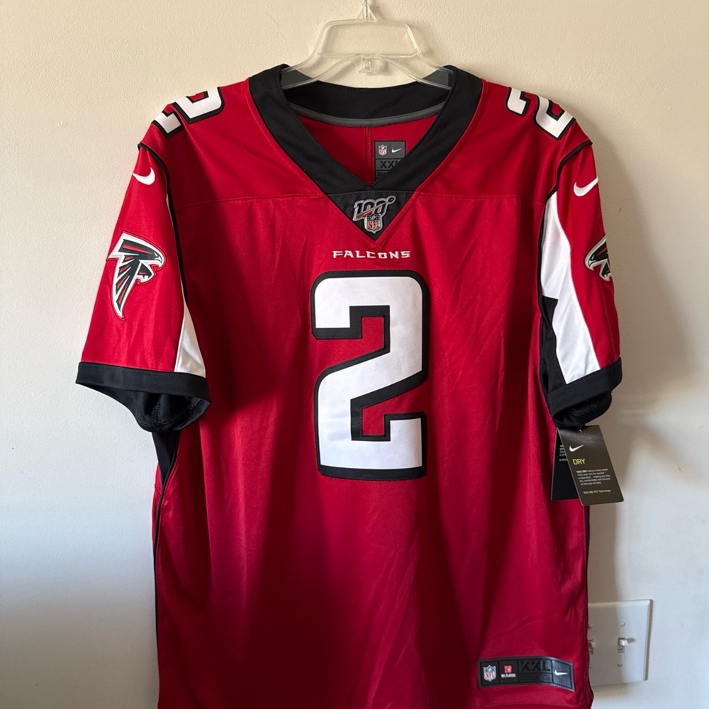 Men's Nike Matt Ryan #2 Atlanta Falcons Vapor Lmtd 100 Jersey Sz 2XL - NWT RARE